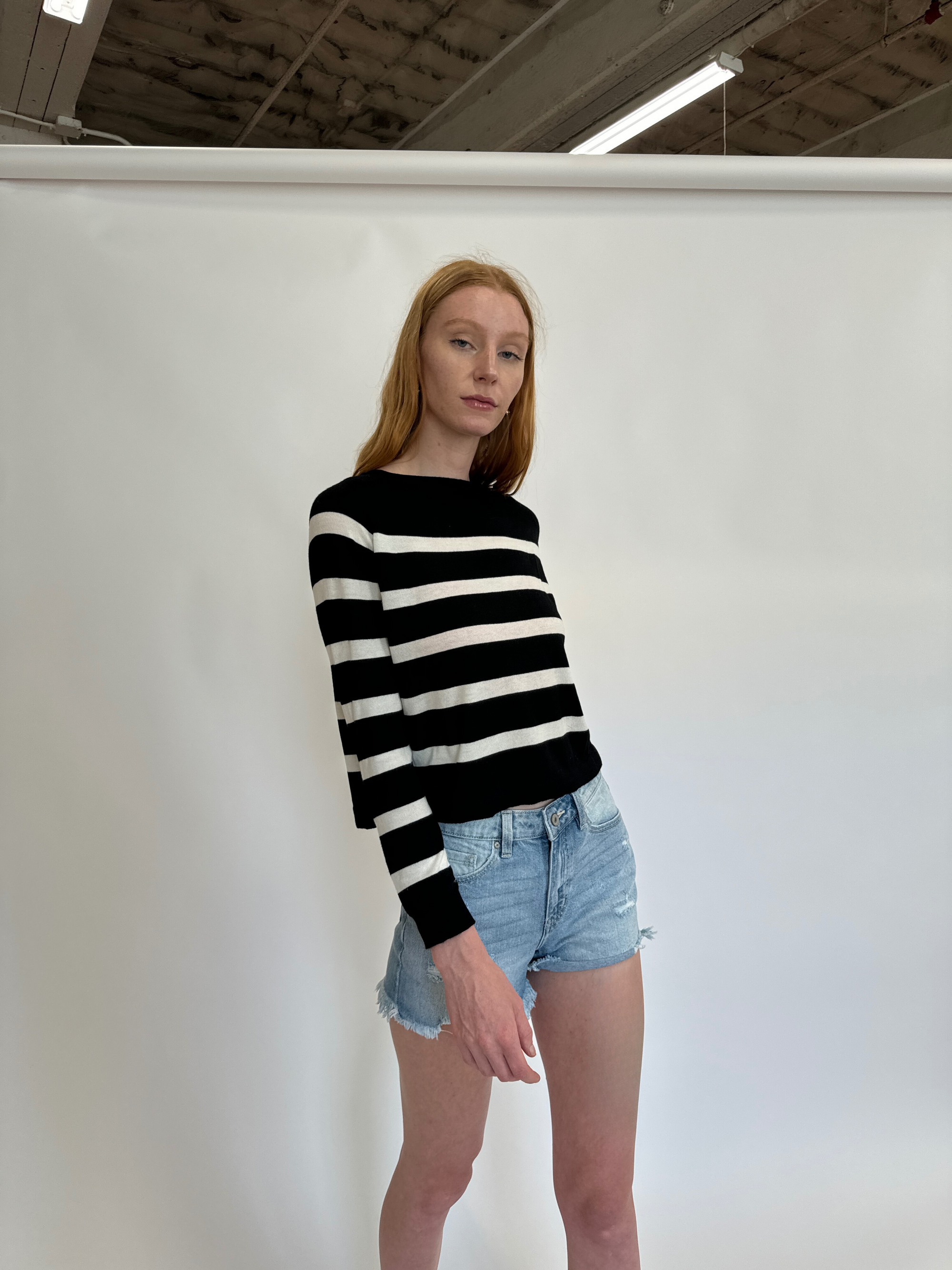 Carr Stripe Long Sleeve Top