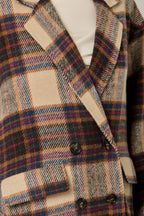 **PREORDER SHIPS 10/27**
Maple Lane Long Plaid Coat