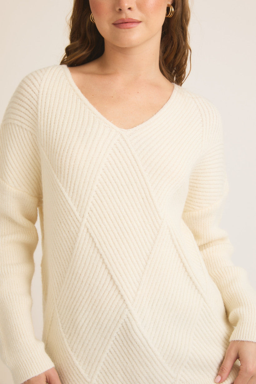 Lily Diamond Knit Sweater