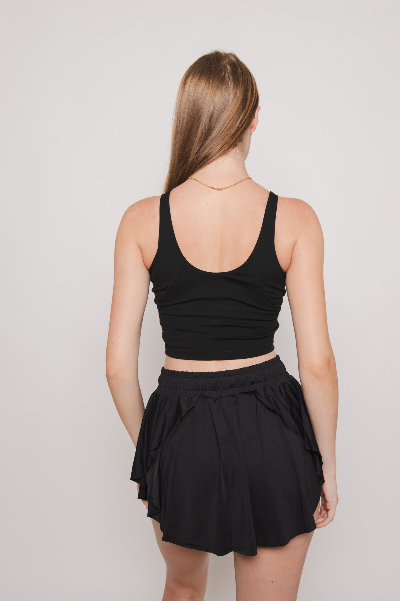 Going Places Padded Top- Black
