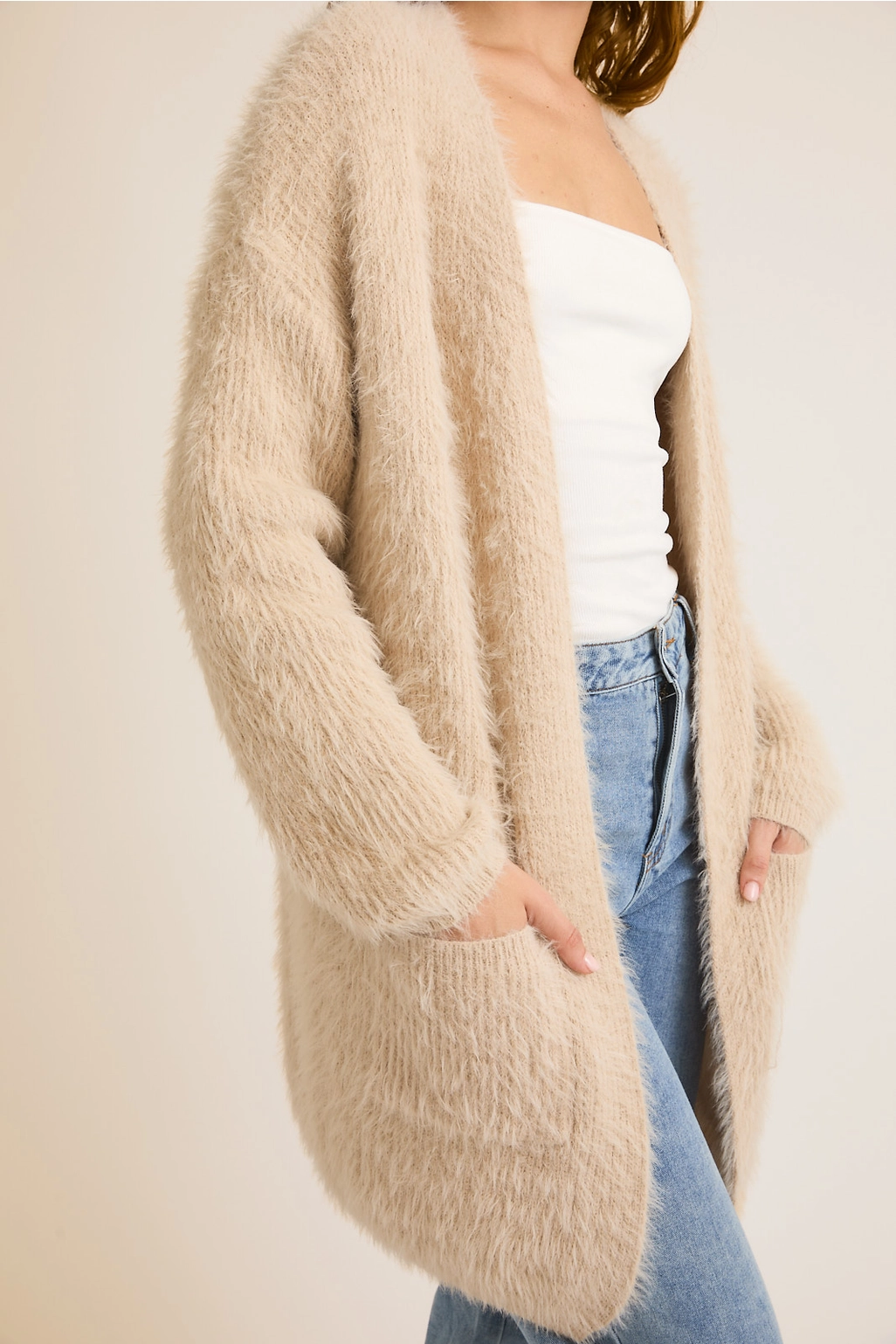 Kylie Fuzzy Cardigan