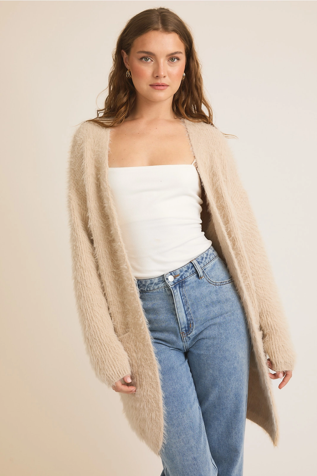 Kylie Fuzzy Cardigan