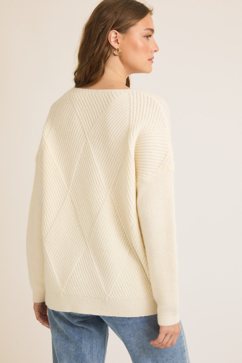 Lily Diamond Knit Sweater