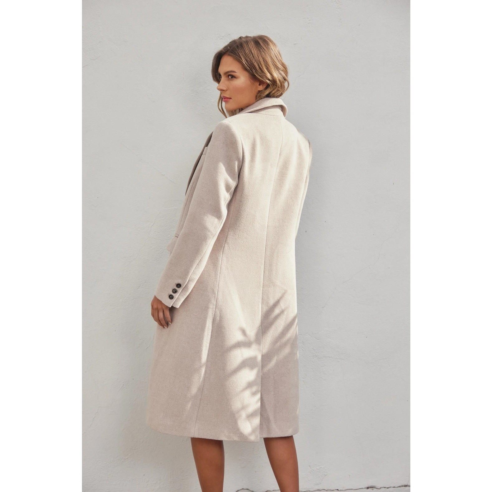 Coco Single Breasted Long Coat