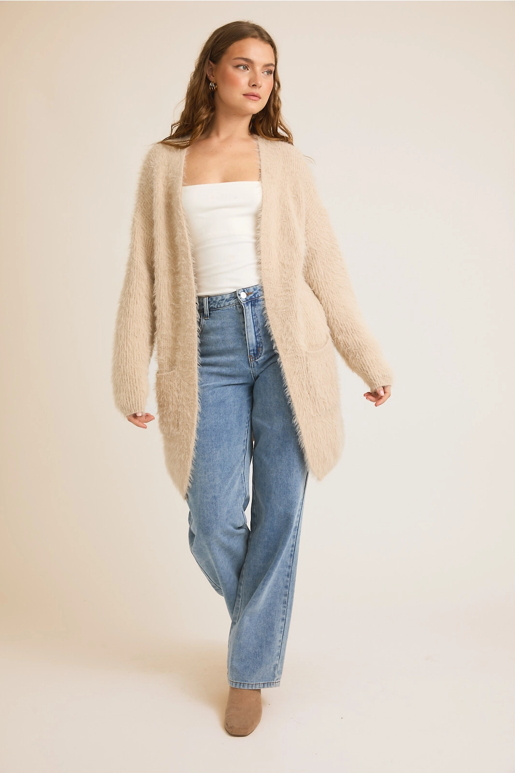 Kylie Fuzzy Cardigan