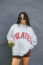 PILATES & YOGA Reversible Mockneck Sweatshirt