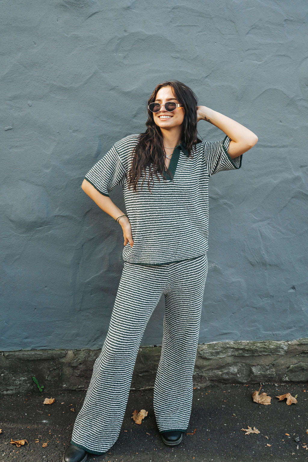Sutton Knit Set – Hunter Green