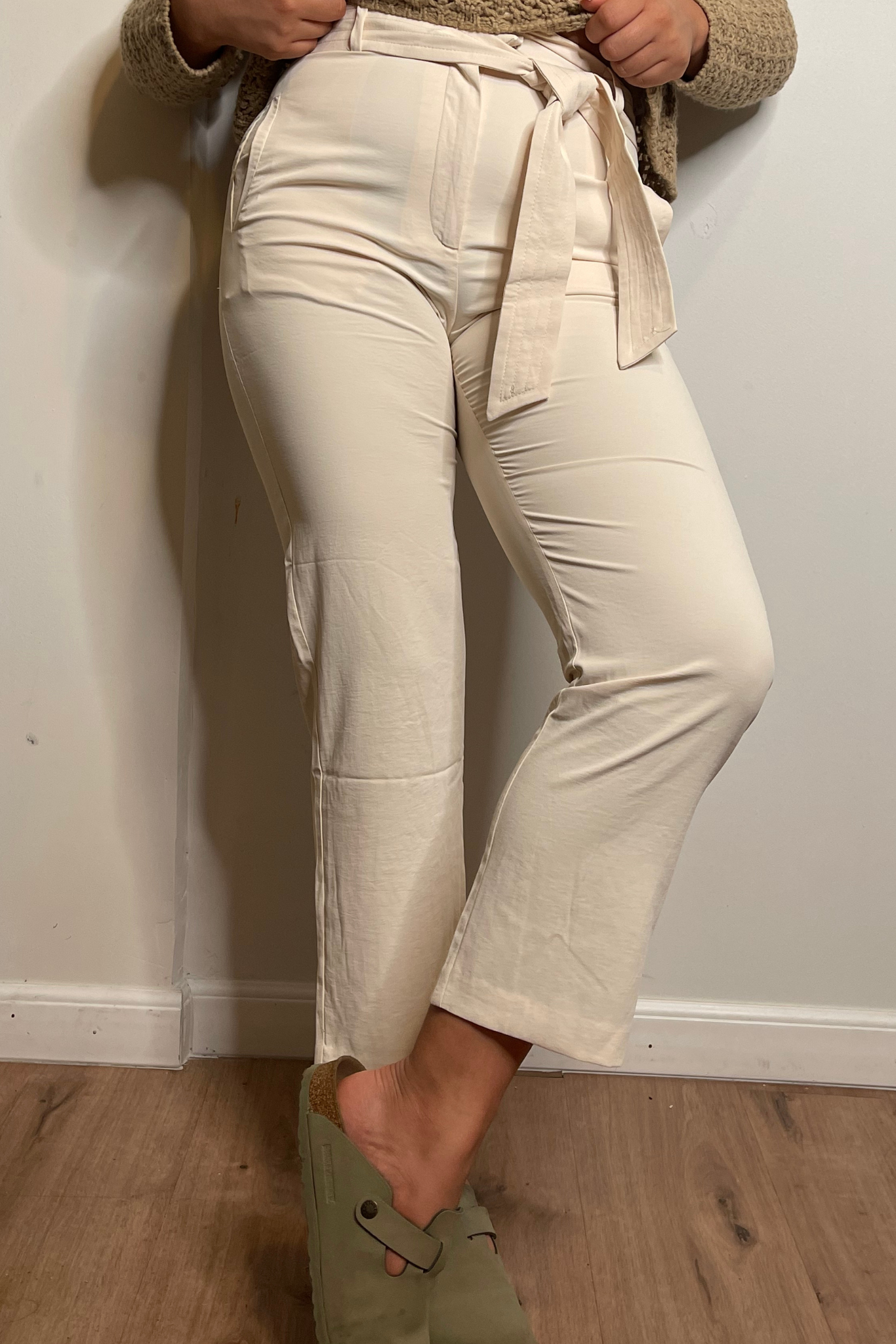 Luke White Pants