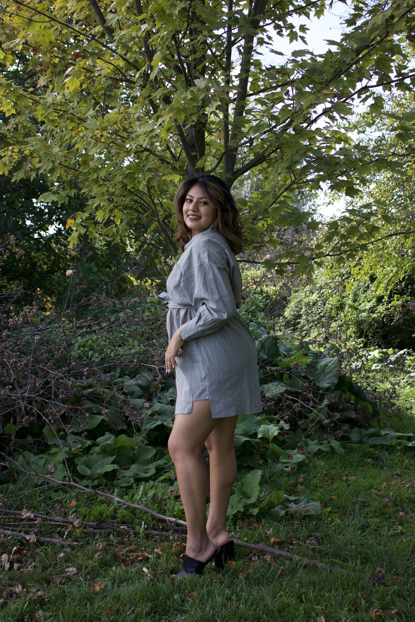 Sage Mini Dress