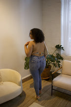 Tropical Multi Color Satin Top
