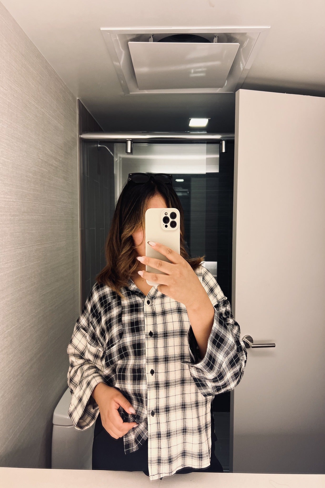 Luna Plaid Flannel Top