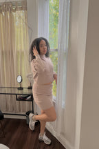 Sabrina Ribbed Sweater Skirt