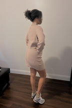 Sabrina Ribbed Sweater Skirt